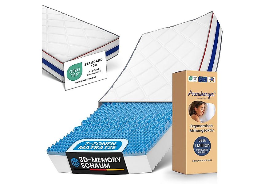 Kaltschaummatratze Arensberger Kaltschaum Gel Matratze RELAXX, 25cm Höhe, A günstig online kaufen