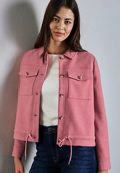 STREET ONE Hemdjacke in Wolloptik günstig online kaufen