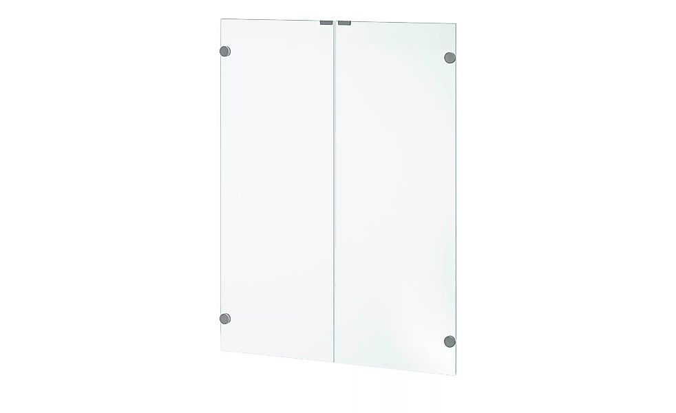 Glastüren, 2-teilig  System - transparent/klar - 76 cm - 105 cm - Sconto günstig online kaufen