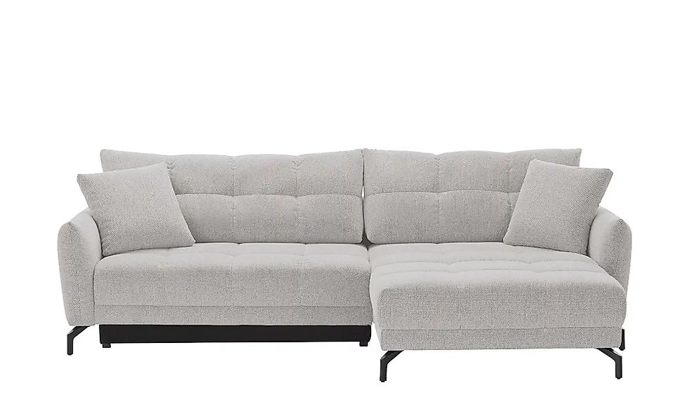 bobb Ecksofa  Casandra de Luxe ¦ grau ¦ Maße (cm): B: 284 H: 91 T: 191.0 Po günstig online kaufen