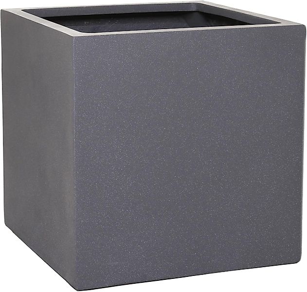 VIVANNO Pflanzkübel Fiberglas BLOCK Würfel - günstig online kaufen