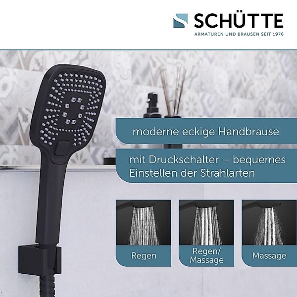Schütte Handbrause RAVENNA, (1-tlg), 3-fach verstellbar günstig online kaufen
