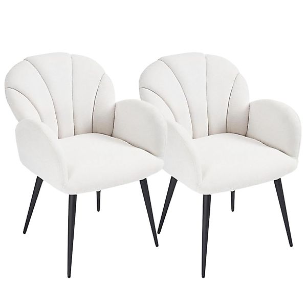 CHAIRUS Esszimmerstuhl 2/4er Set Chenille-Stühle mit günstig online kaufen