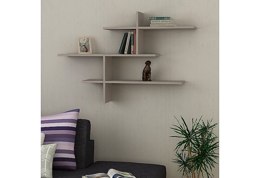 Decortie Wandregal Leo, Modernes Wandregal, Schwimmendes Regal, 22 x 123 x günstig online kaufen
