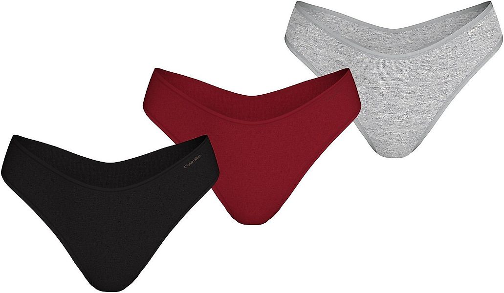 Calvin Klein Underwear Tanga 3 PACK THONG (LOW-RISE) (Packung, 3-St., 3er-P günstig online kaufen