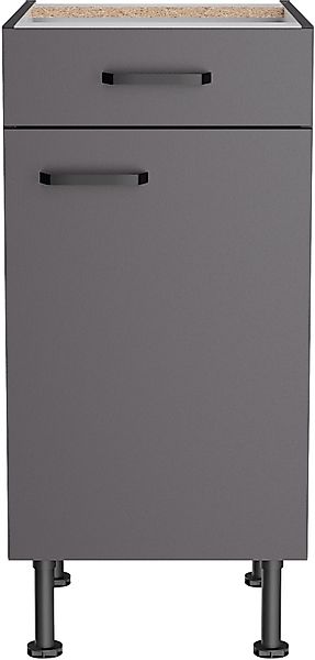 KOCHSTATION Unterschrank "KS-Paula" 40 cm breit, 87 cm hoch, mit 1 Schubkas günstig online kaufen