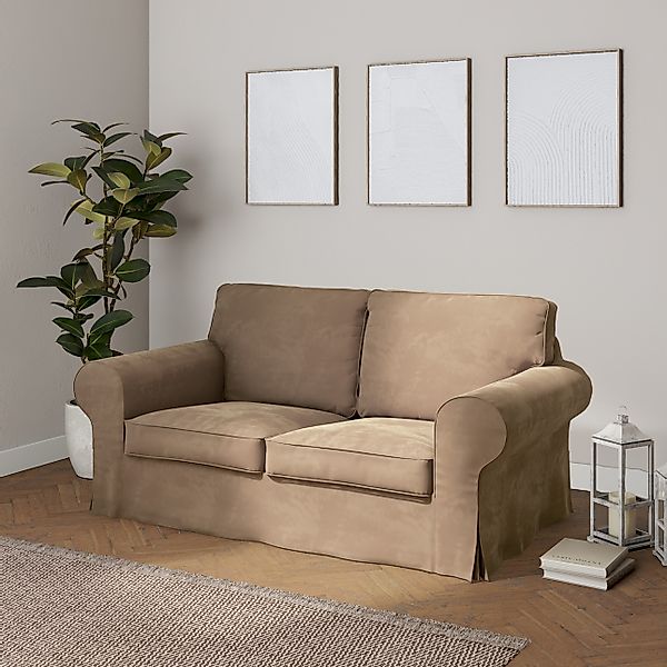 Bezug für Ektorp 2-Sitzer Sofa nicht ausklappbar, beige, Sofabezug für  Ekt günstig online kaufen