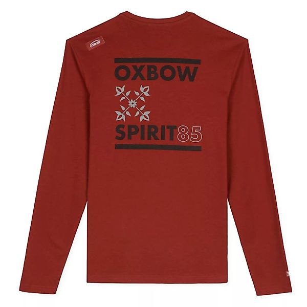 Oxbow N2 Torjok Grafik Langarmshirt 3XL Garnet günstig online kaufen