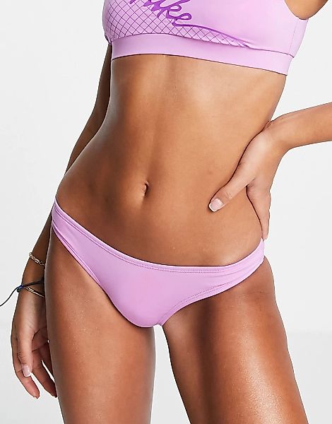 Nike Swimming – Knappe Bikinihose in Rosa günstig online kaufen