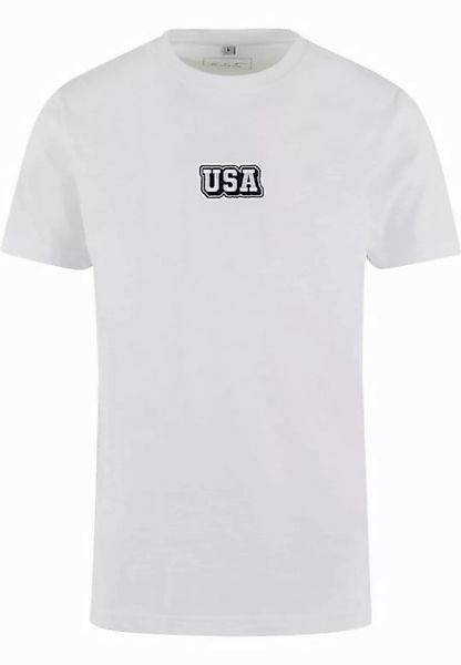 MisterTee T-Shirt MisterTee USA College Wording Patch Tee (1-tlg) günstig online kaufen