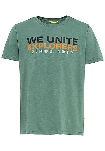 camel active T-Shirt T-Shirt aus Organic Cotton günstig online kaufen