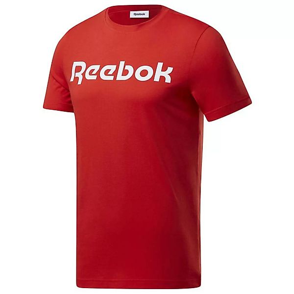 Reebok Linear Read Kurzärmeliges T-shirt S Motor Red günstig online kaufen