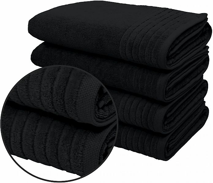 OTTO home Duschtücher "Sanremo Premium, Premium Handtücher, 600 gr/m², 70x1 günstig online kaufen