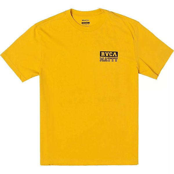 Rvca Glorious Meats Kurzärmeliges T-shirt L Gold günstig online kaufen