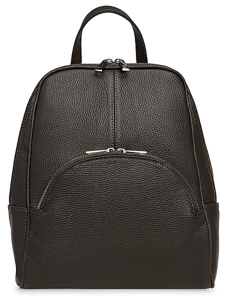 Caspar Cityrucksack eleganter großer Damen Leder günstig online kaufen