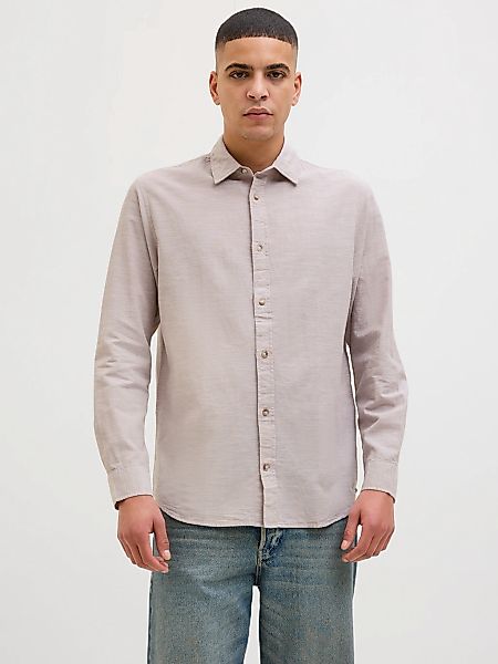Jack & Jones "JJESUMMER SHIRT LS SN" mit Hemdkragen günstig online kaufen