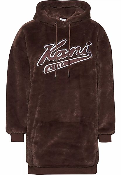 Karl Kani Shirtkleid "Karl Kani Damen KW234-039-2 KK Varsity Vegan Fur Hood günstig online kaufen