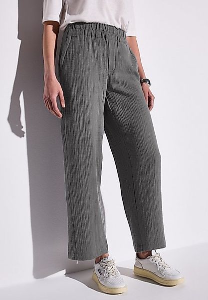 STREET ONE Stoffhose in Struktur-Optik günstig online kaufen