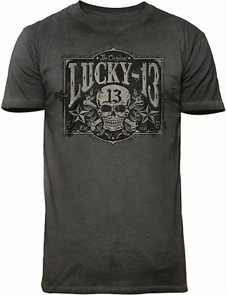 Lucky 13 T-Shirt L13 Tombstone Tee günstig online kaufen