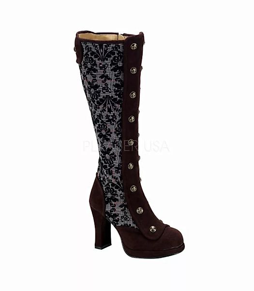 Gothic Stiefel CRYPTO-301 : Braun (Schuhgröße: EUR 36) günstig online kaufen