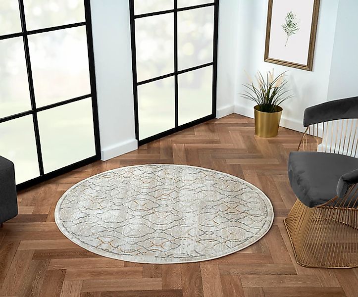 Myflair Möbel & Accessoires Teppich »My Floor Lagerräumung«, rund, 10 mm Hö günstig online kaufen