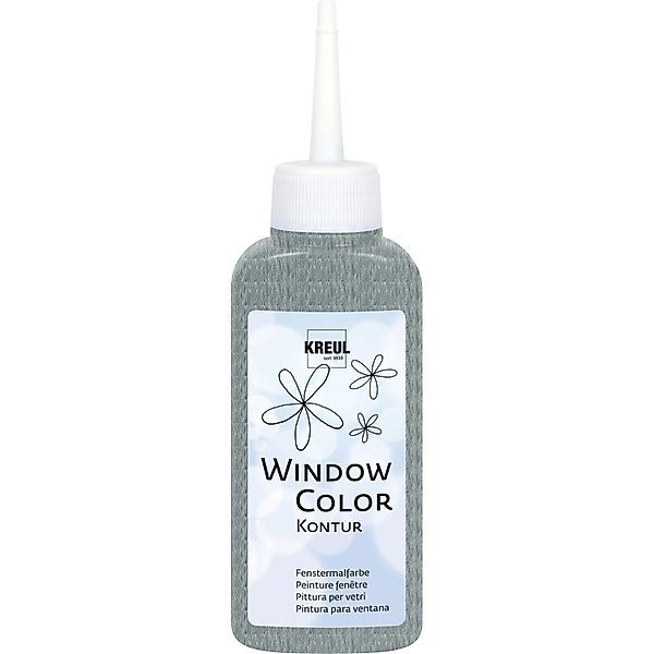 Kreul Window Color Konturenfarbe Silber 80 ml günstig online kaufen