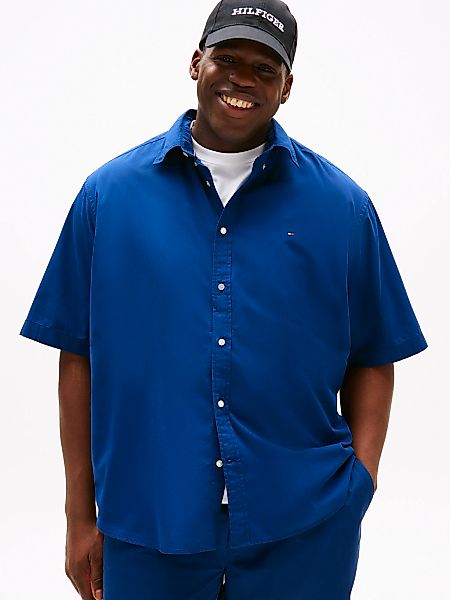 Tommy Hilfiger Big & Tall Kurzarmhemd "BT-FLEX POPLIN SOLID" Große Größen günstig online kaufen