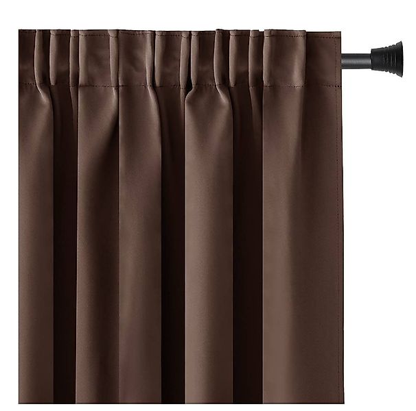 AmeliaHome Gardine Gardine Vorhang Einfarbig Verdunklungsvorhang Aufhängung günstig online kaufen