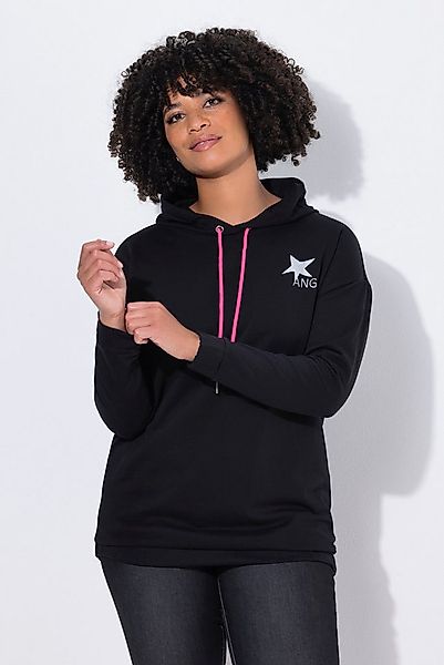 Angel of Style Sweatshirt Hoodie Komfort Fit Blumen-Rückenprint günstig online kaufen