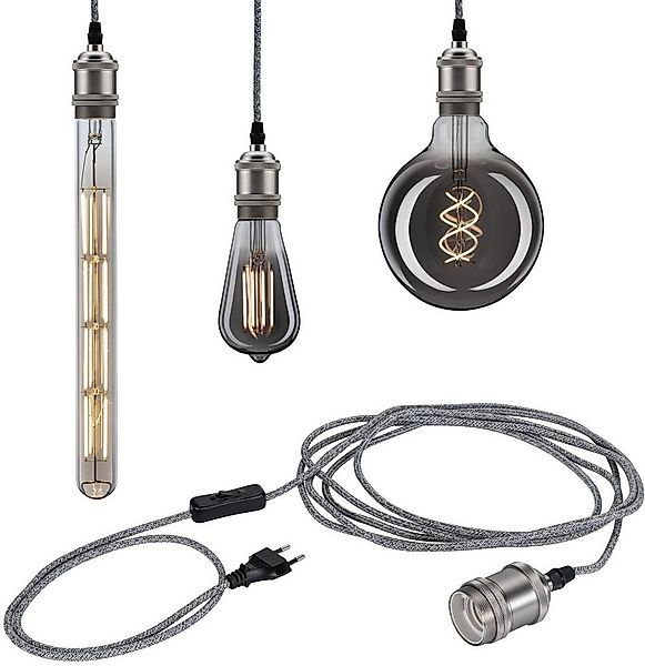 Paulmann Pendelleuchte Eldar, Ein-/Ausschalter, ohne Leuchtmittel, E27 günstig online kaufen