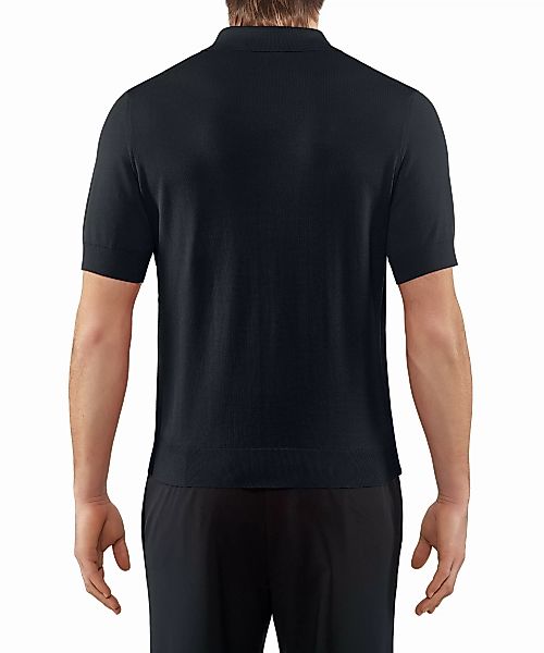 FALKE Herren Polo-Shirt, XL, Blau, Uni, Baumwolle, 60042-643705 günstig online kaufen