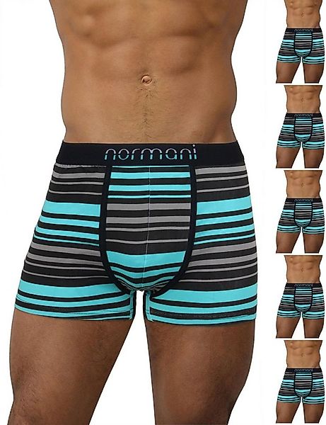 normani Retro Boxer 6 Stück Retro Boxershorts aus Baumwolle Unterhose aus a günstig online kaufen