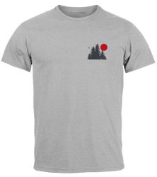 Neverless Print-Shirt Herren T-Shirt Logo Print günstig online kaufen