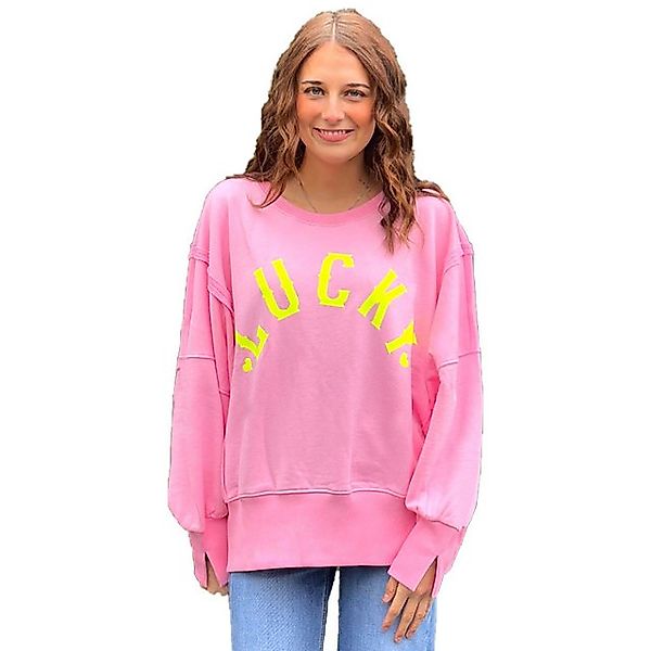 Miss Goodlife Sweatshirt Miss Goodlife MG10432 Sweatshirt Lucky Wide, rose günstig online kaufen