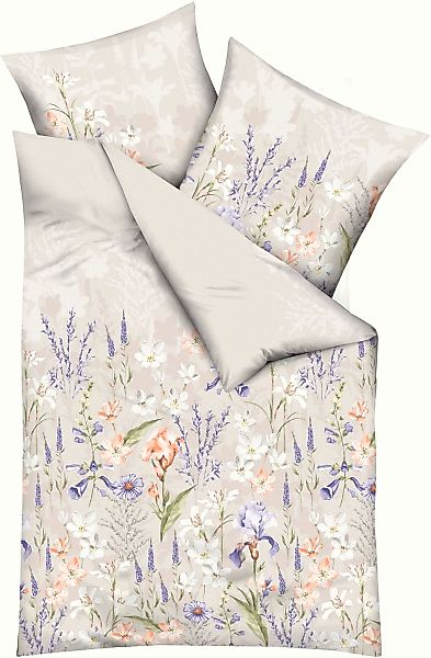 Kaeppel Bettwäsche "Lily" 2 Stk. Mit Blumenmuster günstig online kaufen