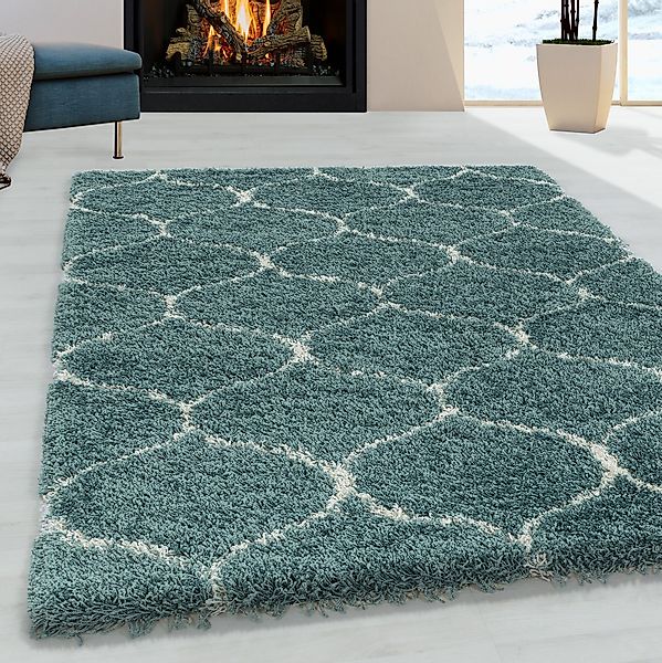 Ayyildiz Teppiche Hochflor-Teppich »SALSA 3201«, rechteckig, 50 mm Höhe, au günstig online kaufen