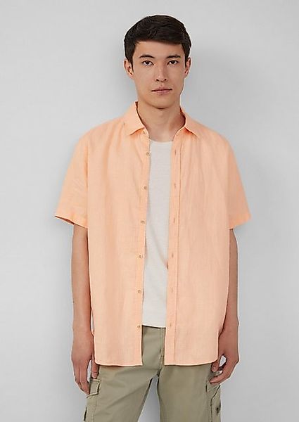 s.Oliver Kurzarmhemd Regular Fit: Leichtes Kurzarmhemd aus 100% Leinen günstig online kaufen