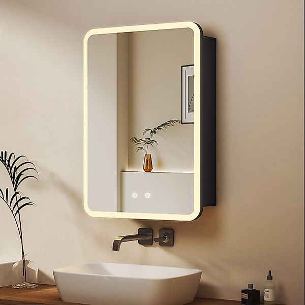 WDWRITTI Spiegelschrank Klein 40x60cm Spiegelschrank Bad günstig online kaufen