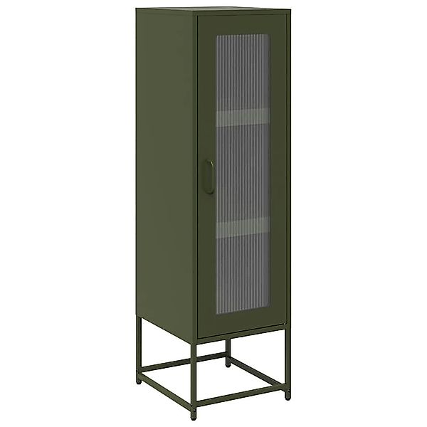 vidaXL Highboard Highboard Olivgrün 36x39x123 cm günstig online kaufen