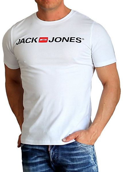 Jack & Jones T-Shirt Stilvolles Slim-Fit oder Regular Shirt mit Printdruck günstig online kaufen