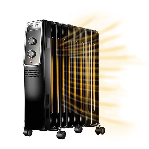 BlueCraft Ölradiator BC-84, Elektroheizung 2000 Watt günstig online kaufen