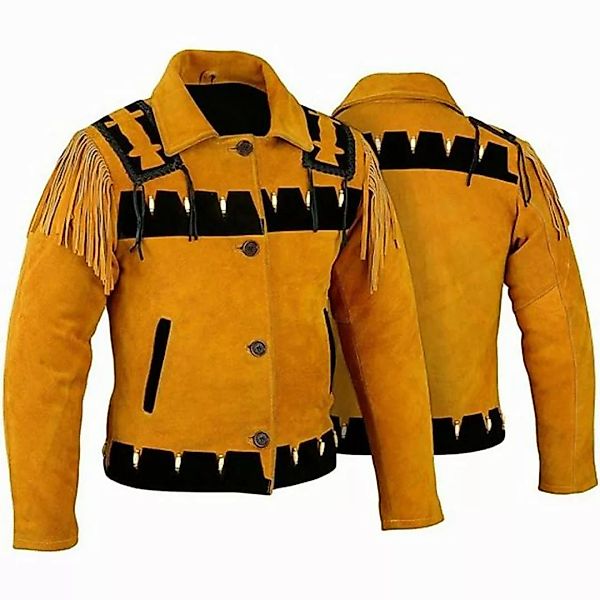 German Wear Lederjacke GW957J Western Reiter Lederjacke western Tracht West günstig online kaufen