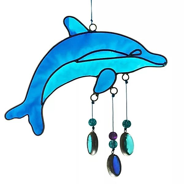 Fensterhänger Delphin "Dekoration" (25 cm) günstig online kaufen