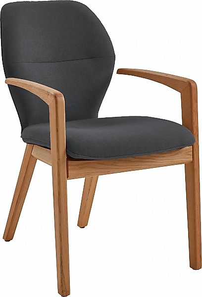 NIEHOFF SITZMÖBEL Esszimmerstuhl () 1 Armlehnenstuhl, Eiche massiv, verschi günstig online kaufen