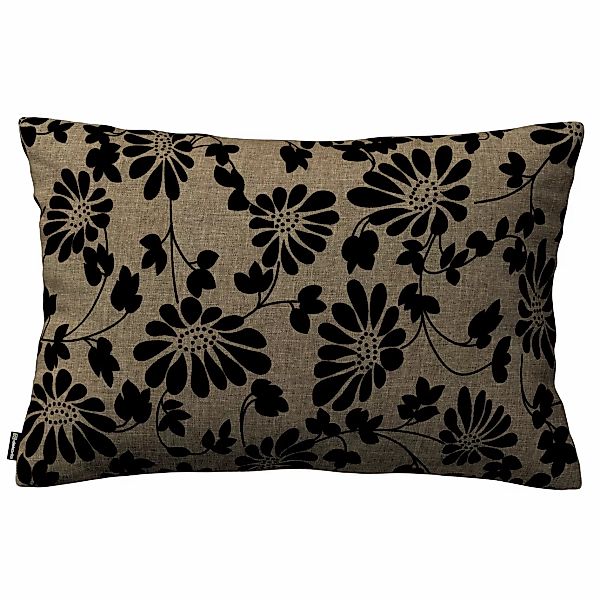 Kissenhülle Mia rechteckig, beige-schwarz, 47 x 28 cm, Living II (162-11) günstig online kaufen