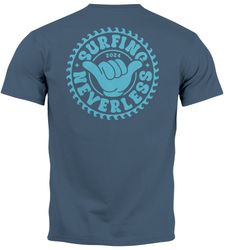 Neverless Print-Shirt Herren T-Shirt Surfing Surfer günstig online kaufen