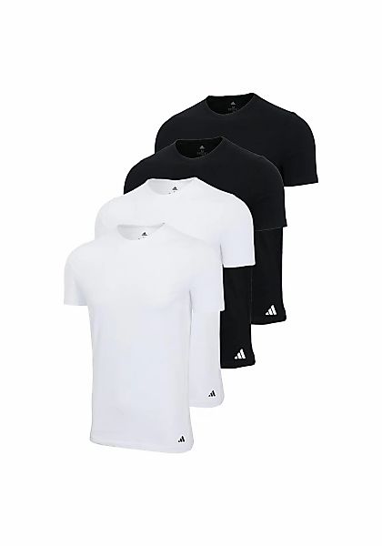 adidas Originals T-Shirt "T-Shirt Crew Neck Shirt Active Flex Cotton 4P 4er günstig online kaufen
