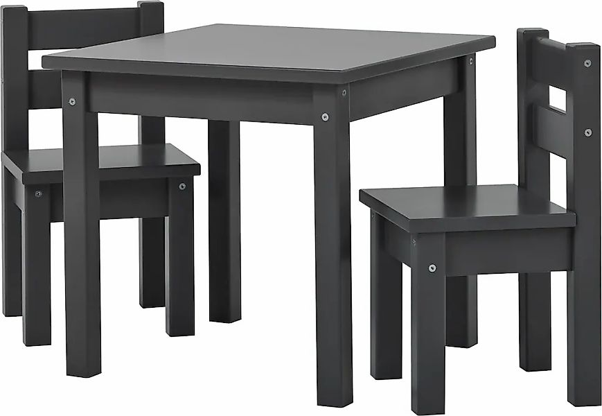 Hoppekids Kindersitzgruppe "MADS Kindersitzgruppe" Set, 1 Tisch, 2 Stühle, günstig online kaufen