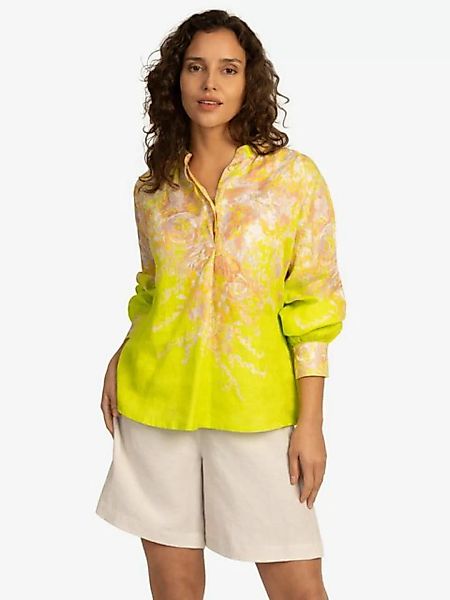 mint & mia Blusenshirt aus hochwertigem Leinen Material mit Feminin Stil günstig online kaufen