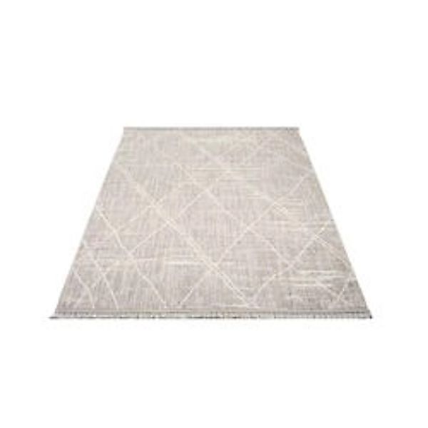 payé Teppich Klassiko 62 Fransen 120x170 cm Beige günstig online kaufen